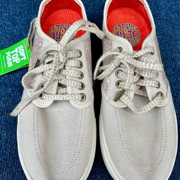 Sanuk Greatful Dead shoes men size 8 New with tags tan - Picture 7 of 10